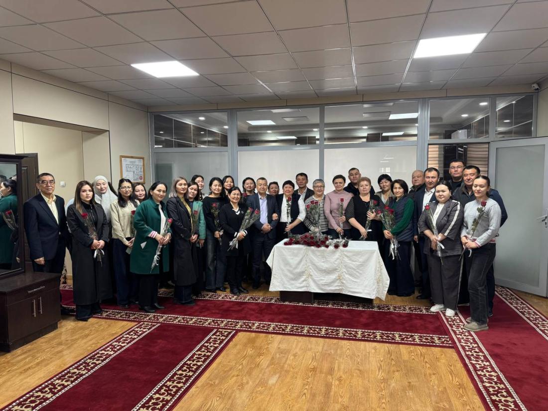 В ОАО «Кыргызнефтегаз» отметили праздник 8 Марта