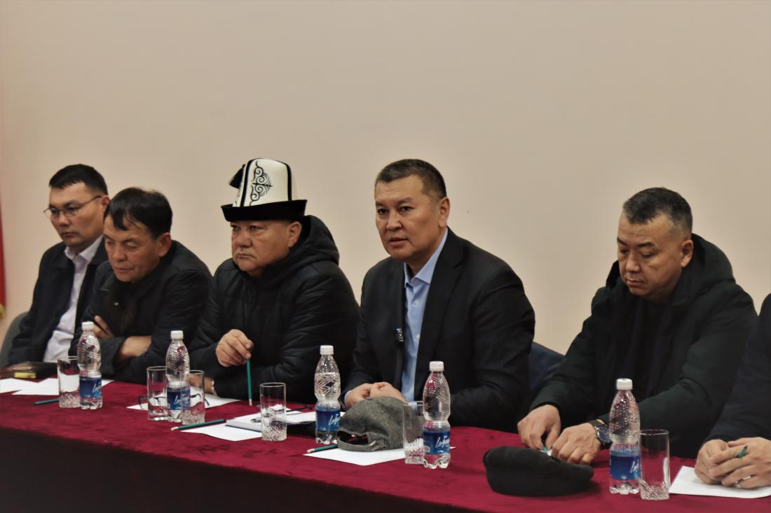 Сегодня в Управление технологического транспорта ОАО «Кыргызнефтегаз» состоялась встреча с трудовым коллективом..