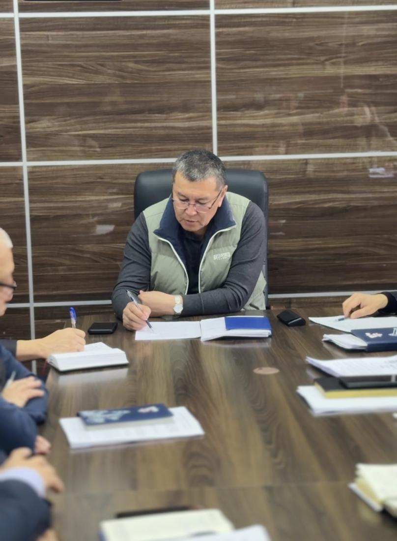 В ОАО «Кыргызнефтегаз» состоялось производственное совещание